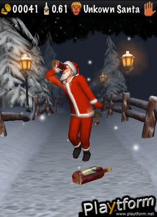 Drunken Santa Klaus (iPhone/iPod)