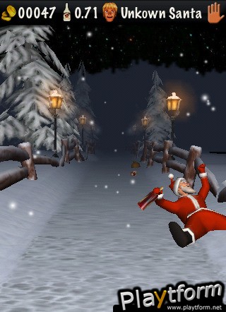 Drunken Santa Klaus (iPhone/iPod)