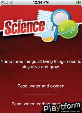 Educational Challenge (iPhone/iPod)