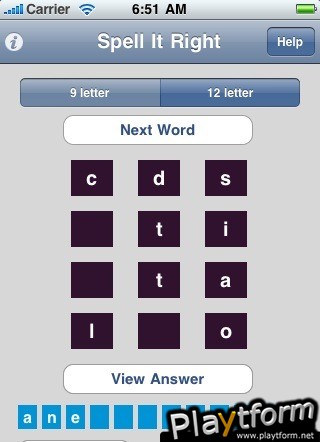 Spell It Right (iPhone/iPod)