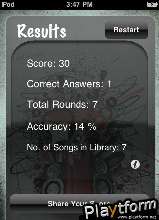Music Guess Pro (iPhone/iPod)