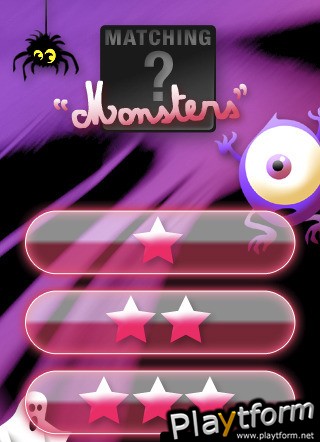 Monsters' Matching for kids (iPhone/iPod)