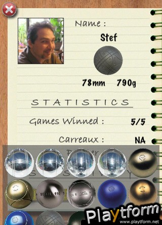 ProPetanque (iPhone/iPod)