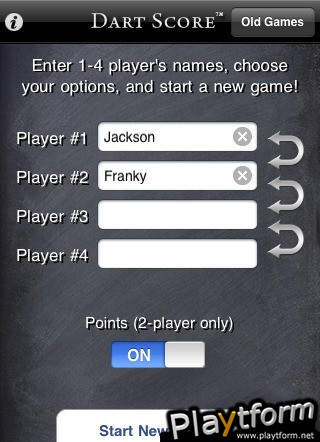Dart Score (iPhone/iPod)