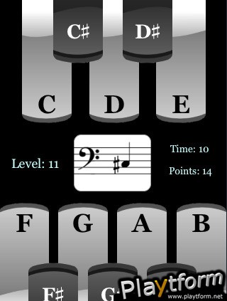 Sight Reading Trainer Bass (iPhone/iPod)