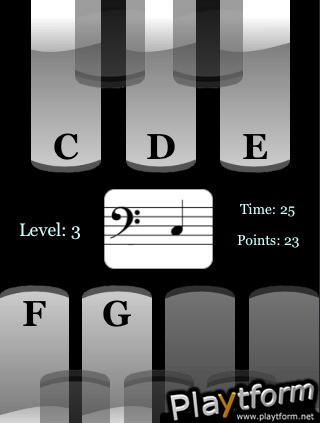 Sight Reading Trainer Bass (iPhone/iPod)