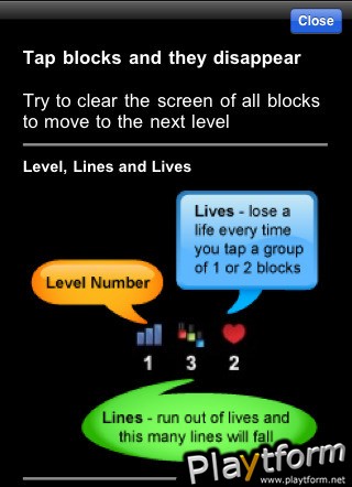 Block Fall (iPhone/iPod)