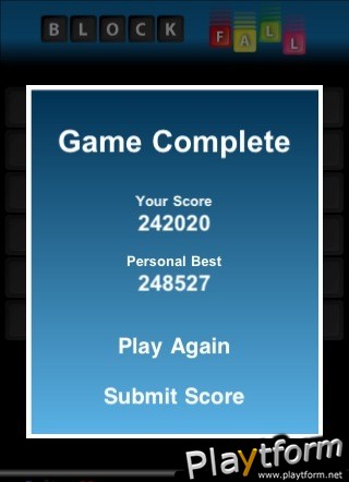 Block Fall (iPhone/iPod)