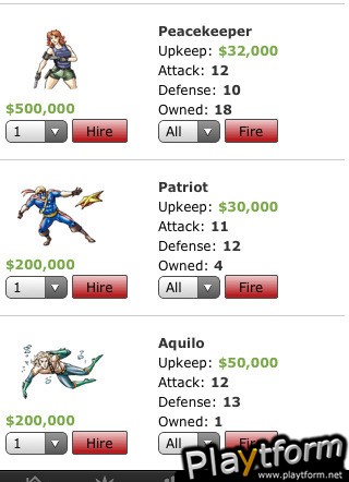 Superheroes Alliance (iPhone/iPod)