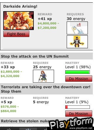 Superheroes Alliance (iPhone/iPod)