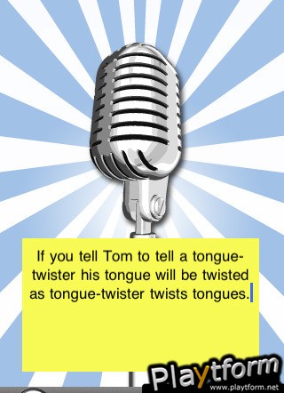 Tongue Twisters Game (iPhone/iPod)
