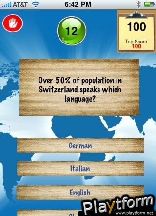 GeoTrivia (iPhone/iPod)