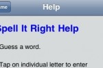Spell It Right (iPhone/iPod)