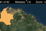 A Geography Map Quiz Part1 (iPhone/iPod)
