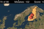A Geography Map Quiz Part1 (iPhone/iPod)