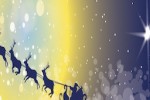 Slide Puzzle - Santa and his Reindeer (iPhone/iPod)
