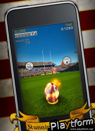 Flick Kick Rugby (iPhone/iPod)