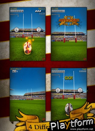 Flick Kick Rugby (iPhone/iPod)