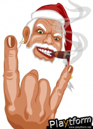 Slide Puzzle - Rockin Santa (iPhone/iPod)