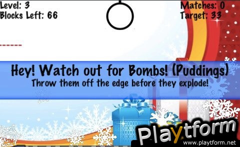 Block-A-Drop: Christmas Rush (iPhone/iPod)