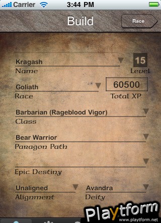 Character4ge (iPhone/iPod)