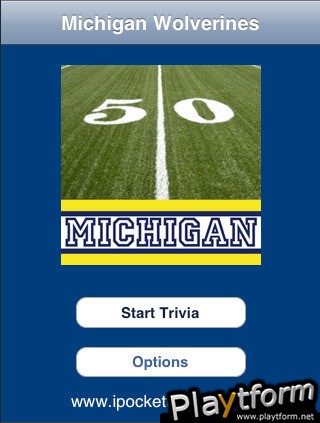 University of Michigan Football Trivia (iPhone/iPod)