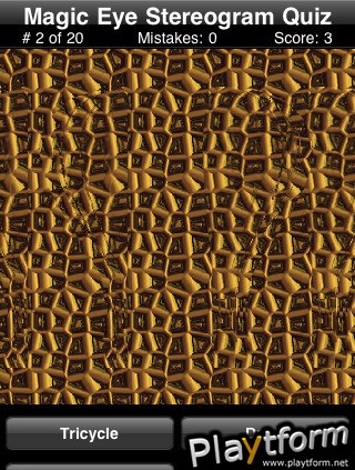 A Magic Eye Stereogram Quiz (iPhone/iPod)