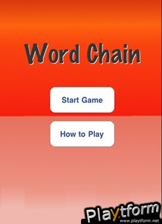 Word Chain (iPhone/iPod)