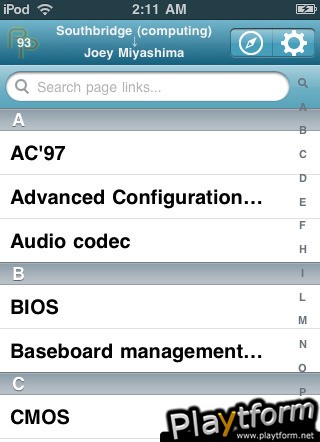 PediaPedia (iPhone/iPod)