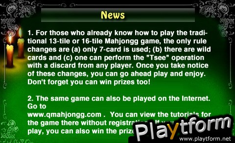QMahjongg (iPhone/iPod)
