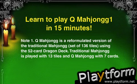 QMahjongg (iPhone/iPod)