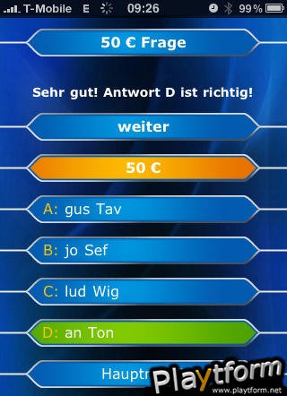 Wer Wird Millionar Trainingslager (iPhone/iPod)