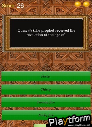 ISLAMIC QUIZ (iPhone/iPod)