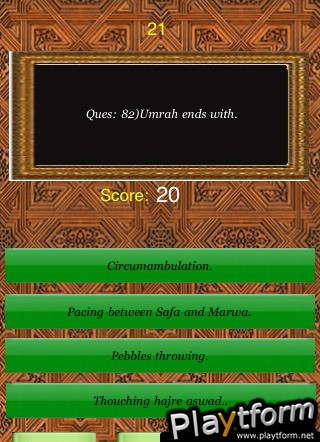 ISLAMIC QUIZ (iPhone/iPod)