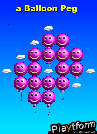 aaah! a Balloon Peg (iPhone/iPod)