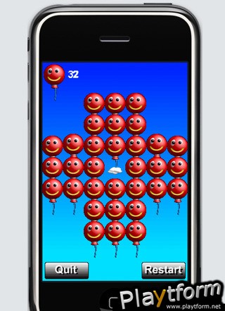 aaah! a Balloon Peg (iPhone/iPod)