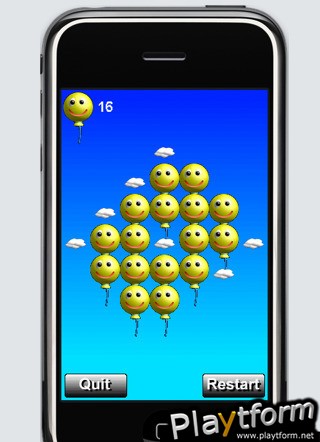 aaah! a Balloon Peg (iPhone/iPod)