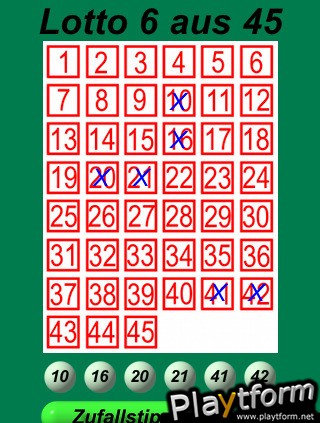 Lotto6aus45 (iPhone/iPod)