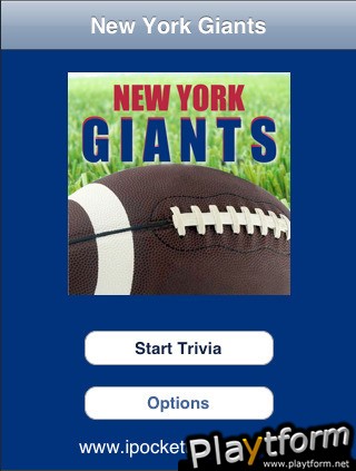 New York Giants Football Trivia (iPhone/iPod)