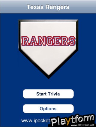 Texas Rangers Baseball Trivia (iPhone/iPod)