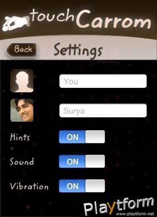 touchCarrom (iPhone/iPod)