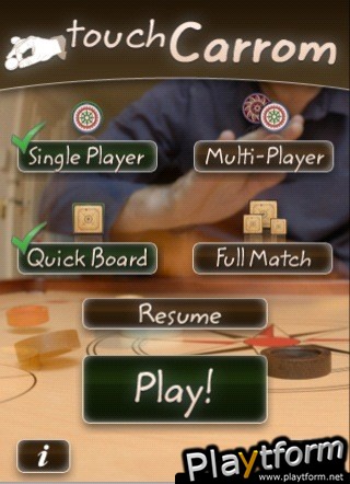 touchCarrom (iPhone/iPod)