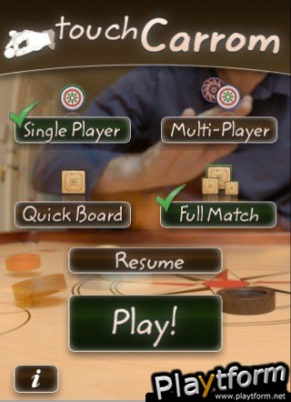 touchCarrom (iPhone/iPod)
