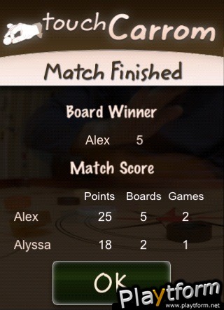 touchCarrom (iPhone/iPod)
