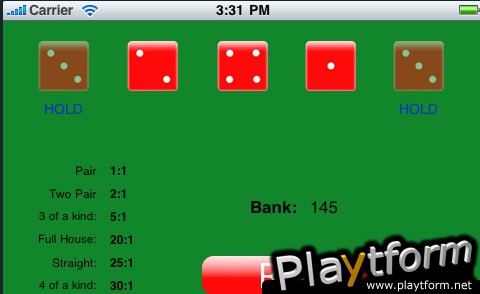 Dice Poker - 101 (iPhone/iPod)