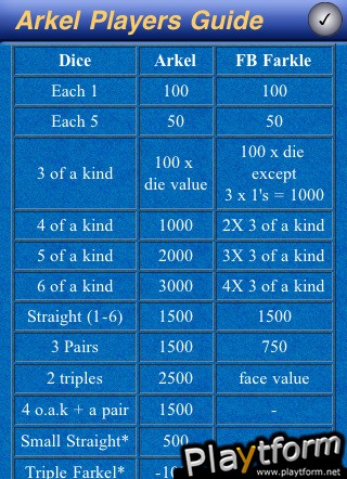 Arkel - it's Farkle (iPhone/iPod)
