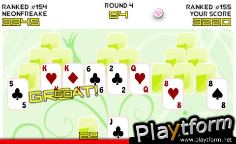 Arcade Solitaire: TriTowers (iPhone/iPod)